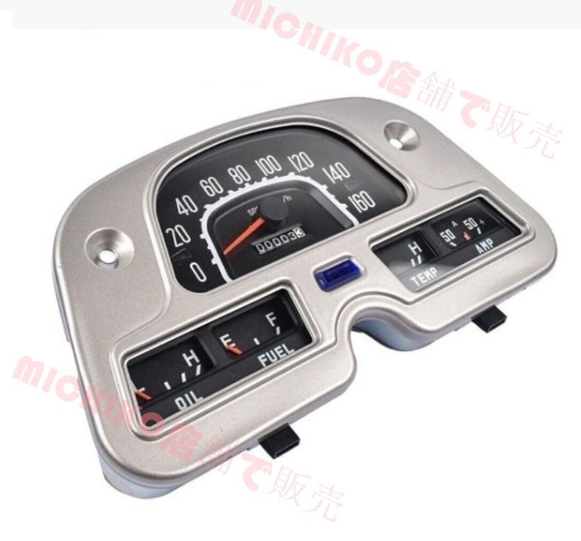 トヨタランドクルーザー40系 スピードメーターパネル ランクル FJ40 FJ45 BJ40など 純正適合社外品 旧車 レストア