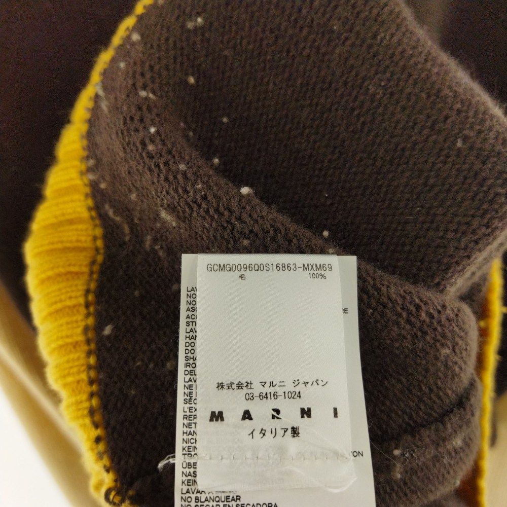 MARNI (マルニ) 19AW CRAZY PATTERN CREW NECK KNIT GCMG0096Q0 カラー 