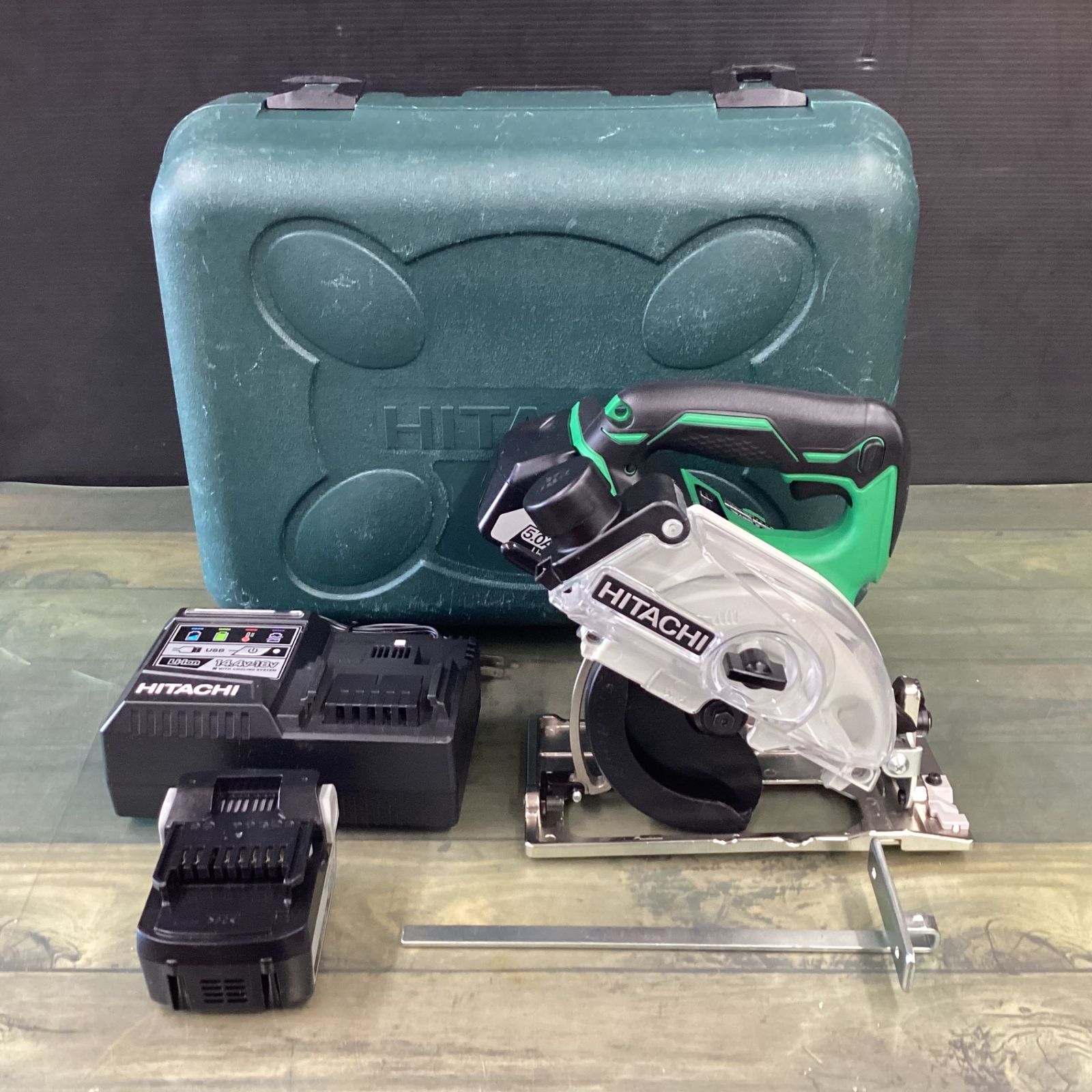 HiKOKI C 18DYBL マルノコ 125mm HITACHI C18DYBL コードレス 集