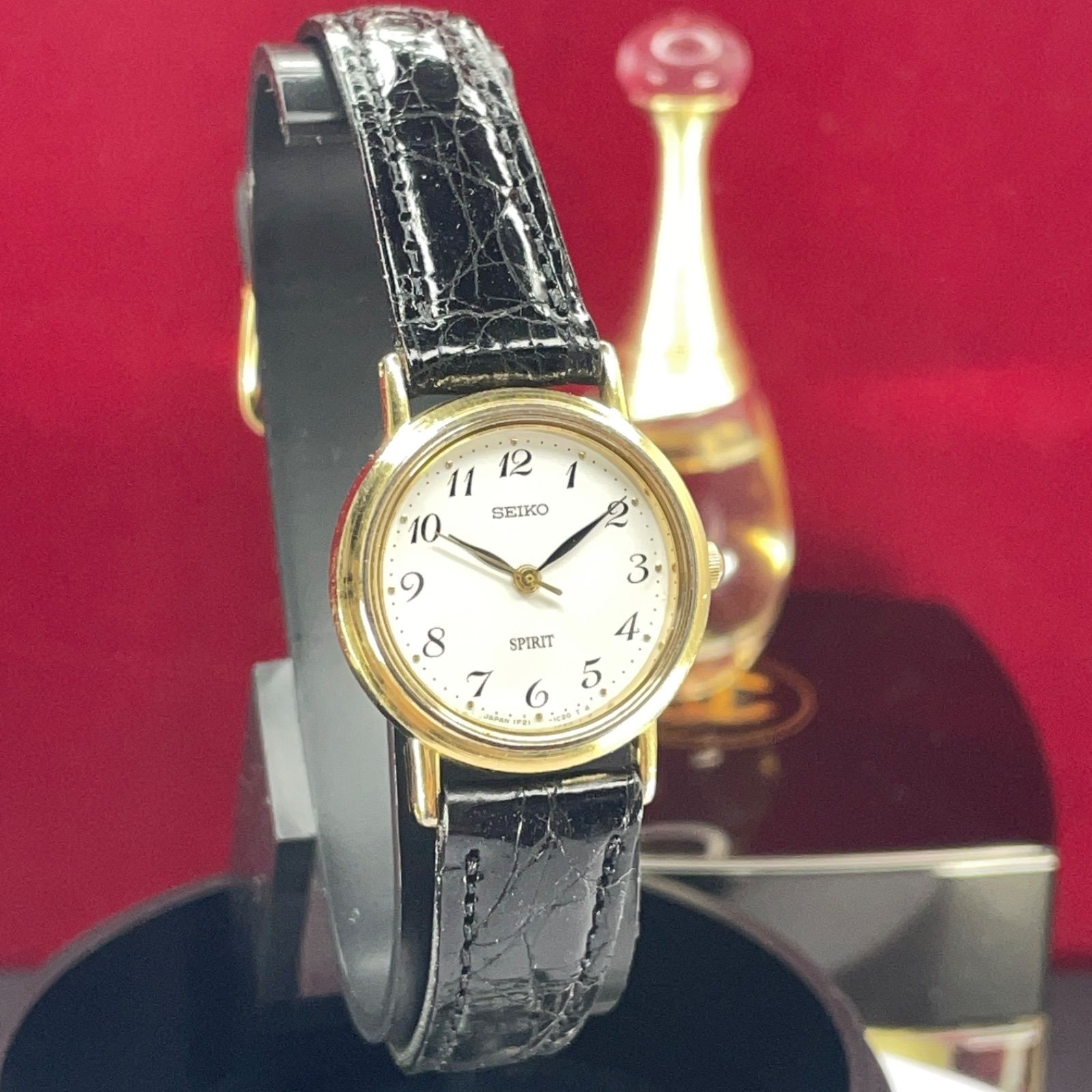 AMONTE 希少 クォーツ 腕時計 美品 80s 希少 SUNLOAD 日本製ムーブメント クォーツ腕時計