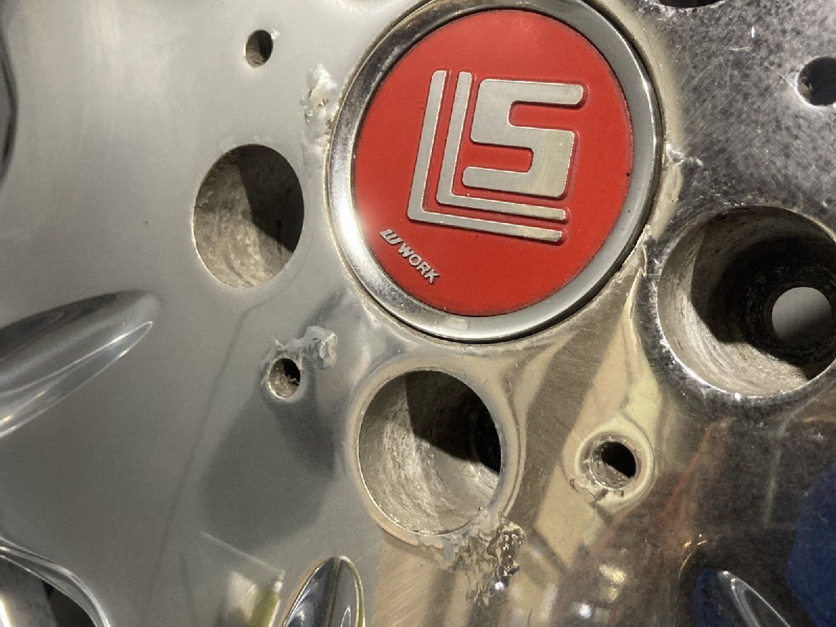WORK LS 207 ワーク 20インチ 4本 8J5HPCD114.3+25/+37 深リム 希少