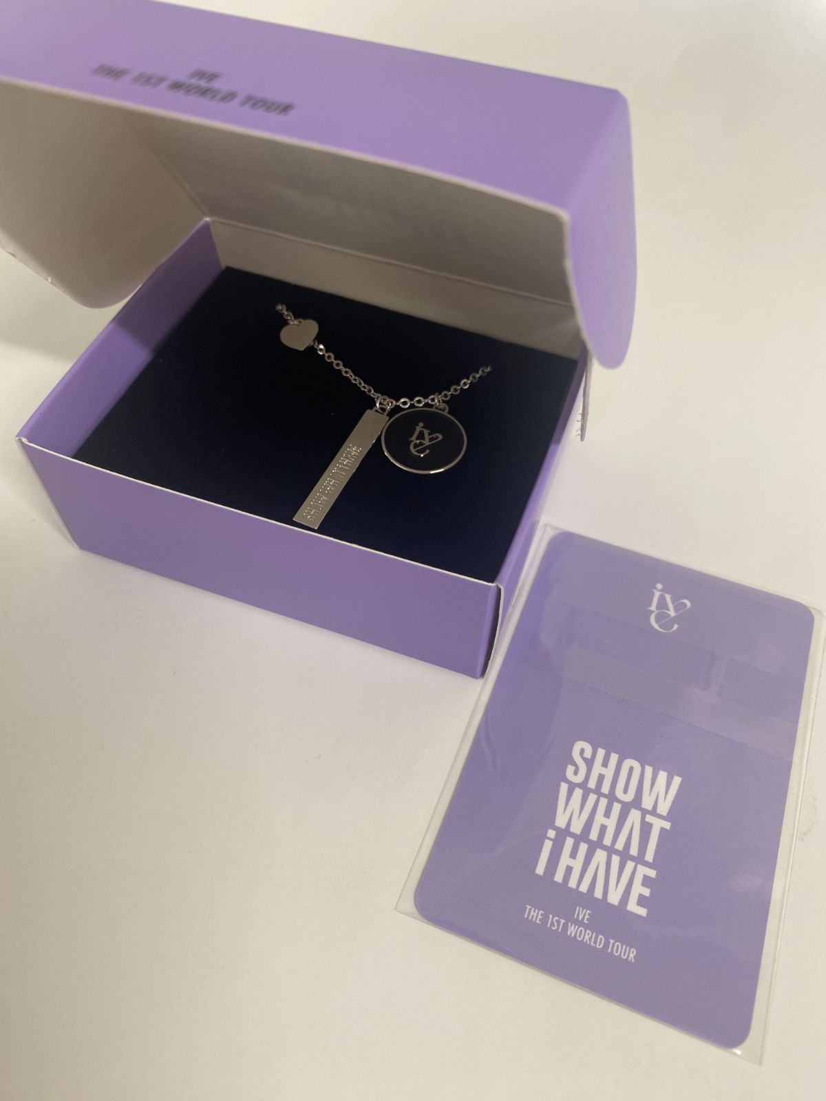 新品未使用 IVE SHOW WHAT I HAVE ネックレス トレカ イソ IVE SHOW WHAT I HAVE セット イソの通販 by よう's shop｜ラクマ