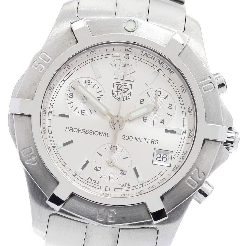 タグホイヤー TAG HEUER CN1111 エクスクルーシブ クロノグラフ クォーツ メンズ保証書付き_888901