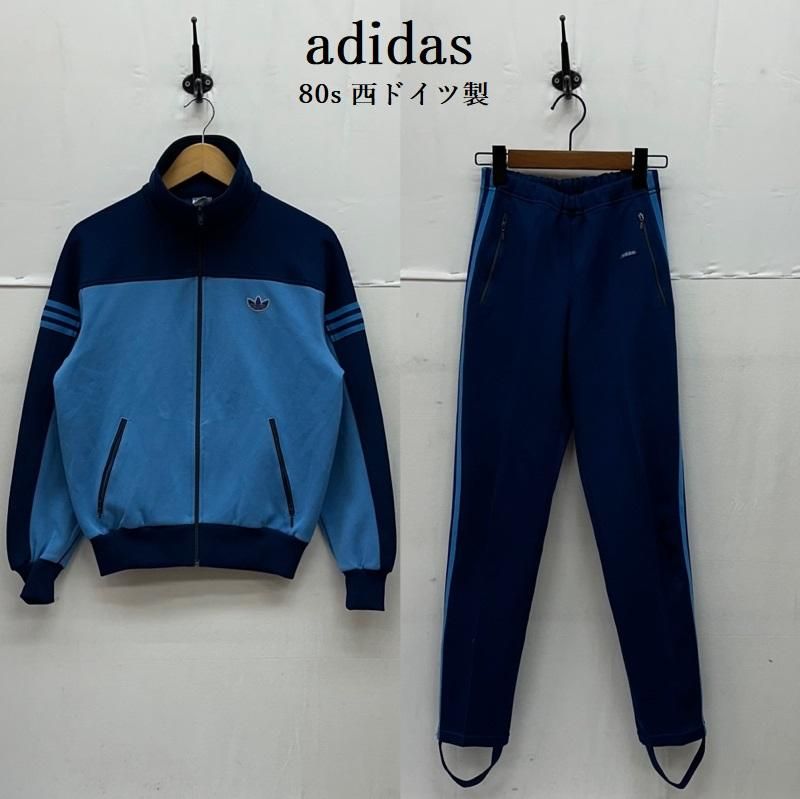 【レア】 adidas アディダス トラックジャケット 西ドイツ製 デサント M 激レア！西ドイツ製！adidas アディダス トラックジャケット
