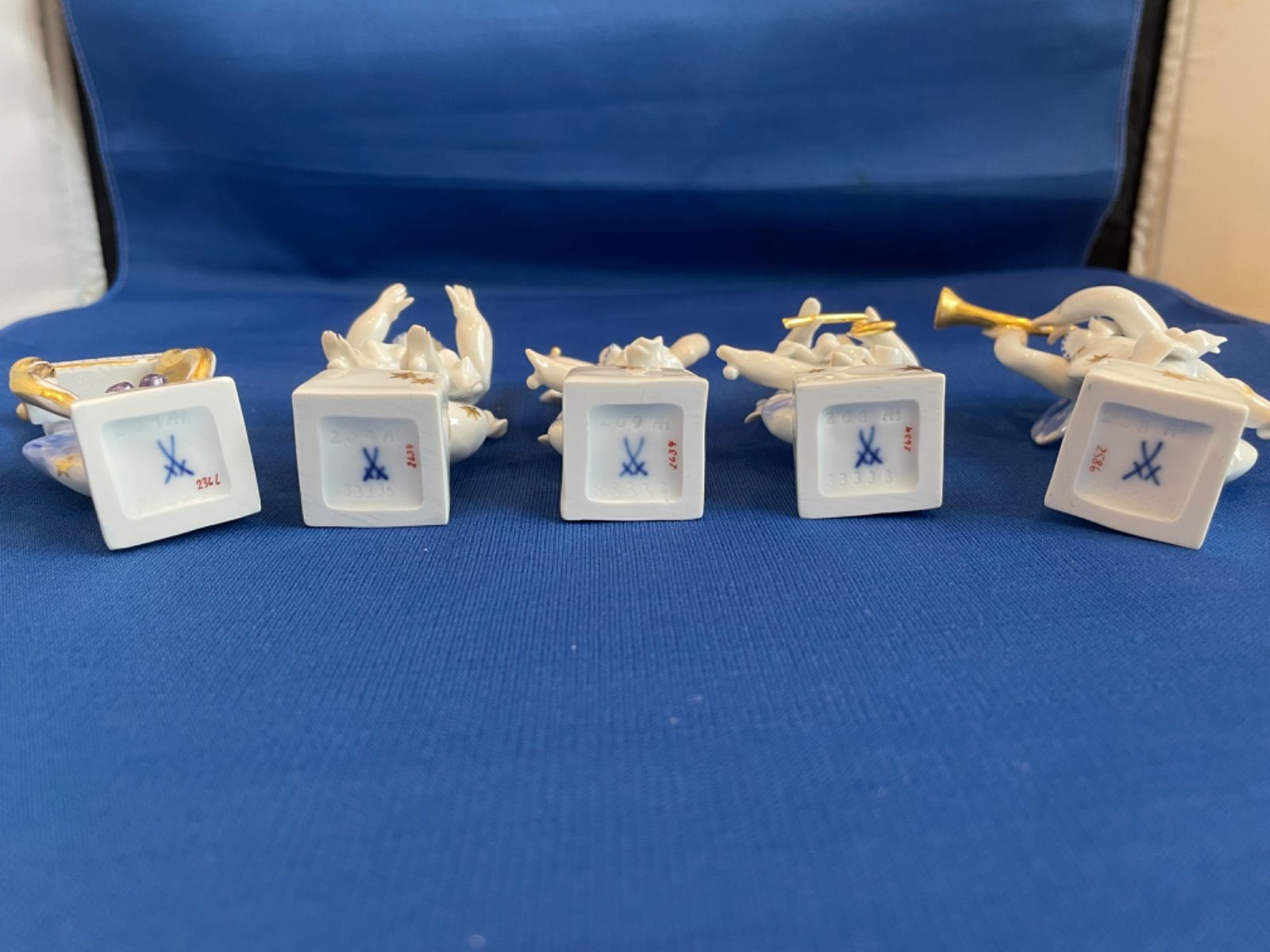 Meissen マイセン 天使の音楽隊 5体セット - メルカリ