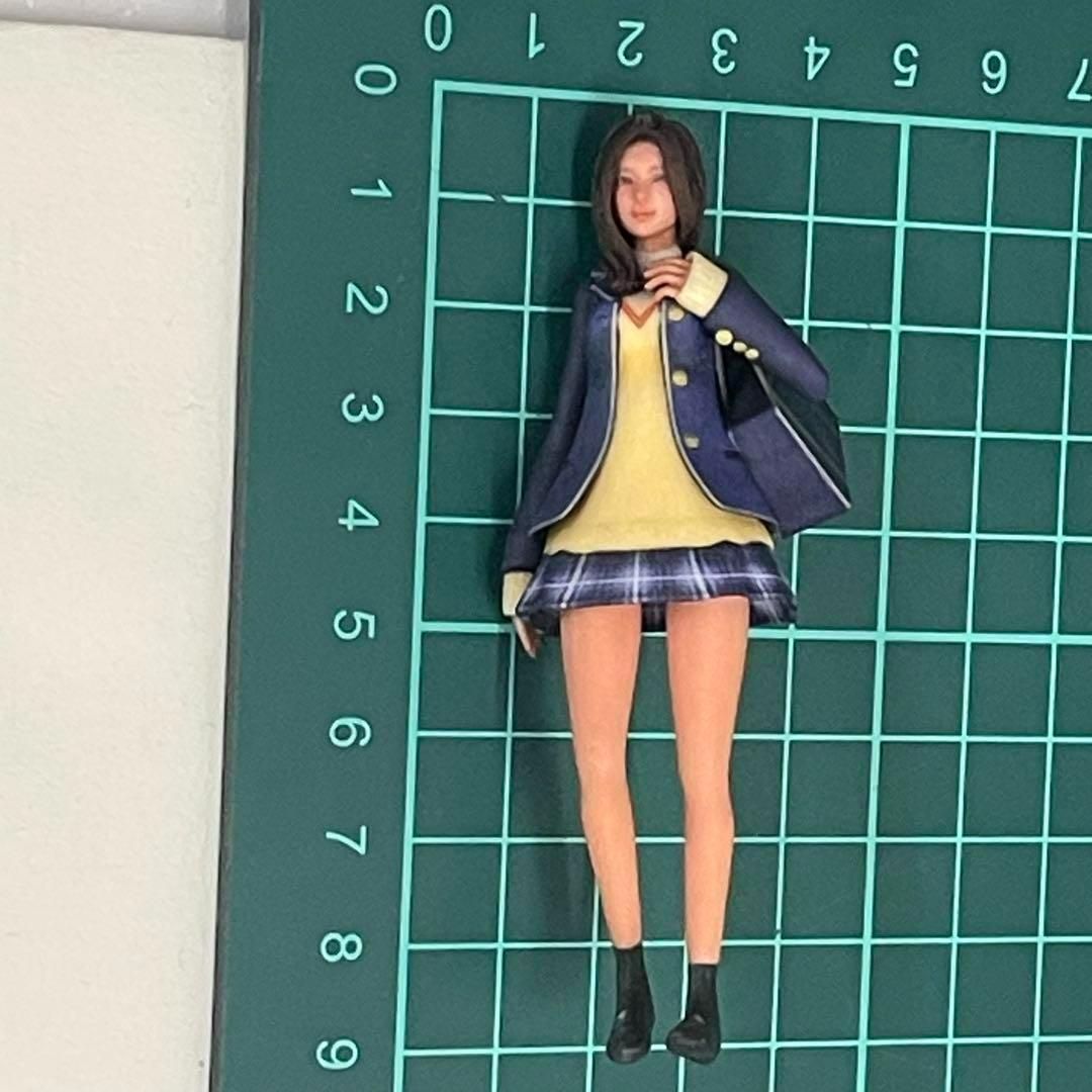 1/18 JK 制服 フィギュア 完成品 1/64より大 ミニカーに ジオラマに 