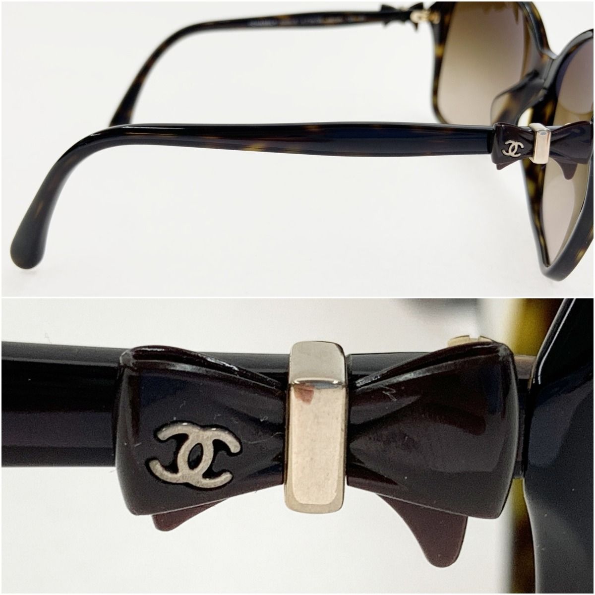 〇〇CHANEL シャネル ココマーク リボン アイウェア サングラス