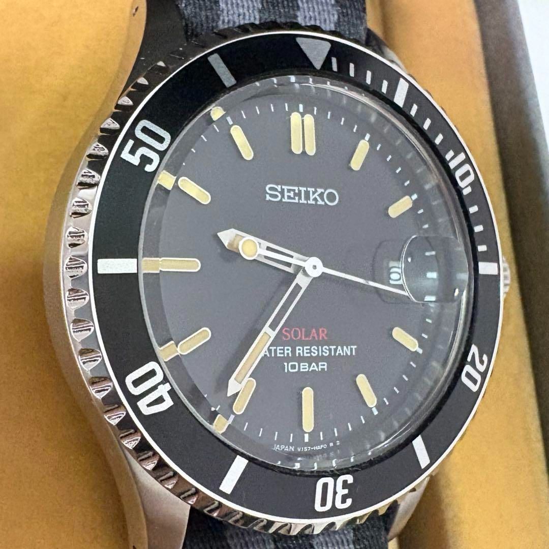 希少 稼働品 SEIKO SZEV014 V157-HAD0 限定モデル 箱付 Amazon.co.jp