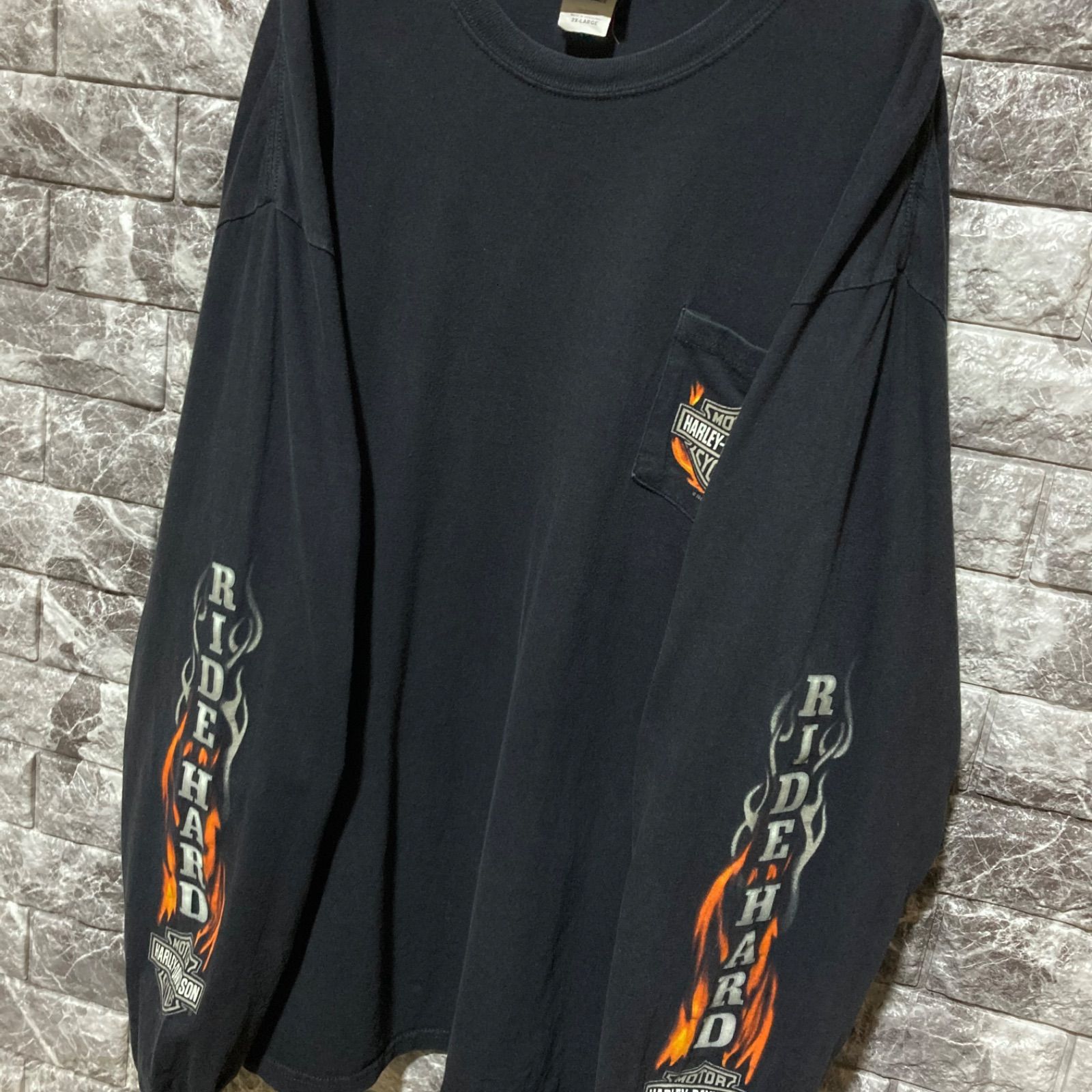 HARLEY DAVIDSON ロンT ハーレーダビッドソン 2XL a3 - メルカリ