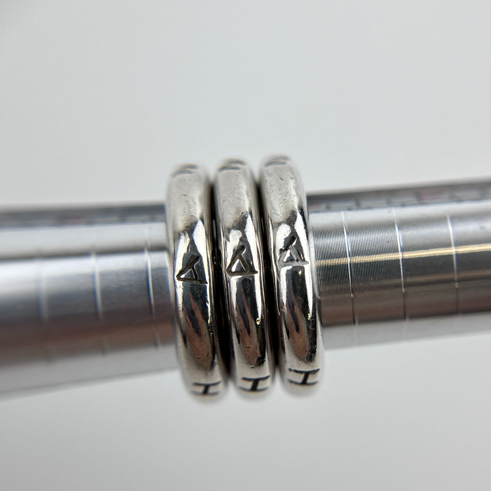 CHANEL ヴィンテージリング　13号14号　ココマーク　ロゴ　シルバーリング CHANEL シャネル ヴィンテージリング 指輪 ロゴ 925 シルバー 約