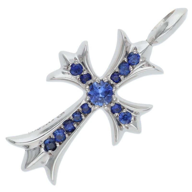 クロムハーツ TNY E CH PLS 1 SAP/タイニーECH1サファイア CHROME HEARTS クロムハーツ TNY E CH PLS 1 SAP タイニーECH