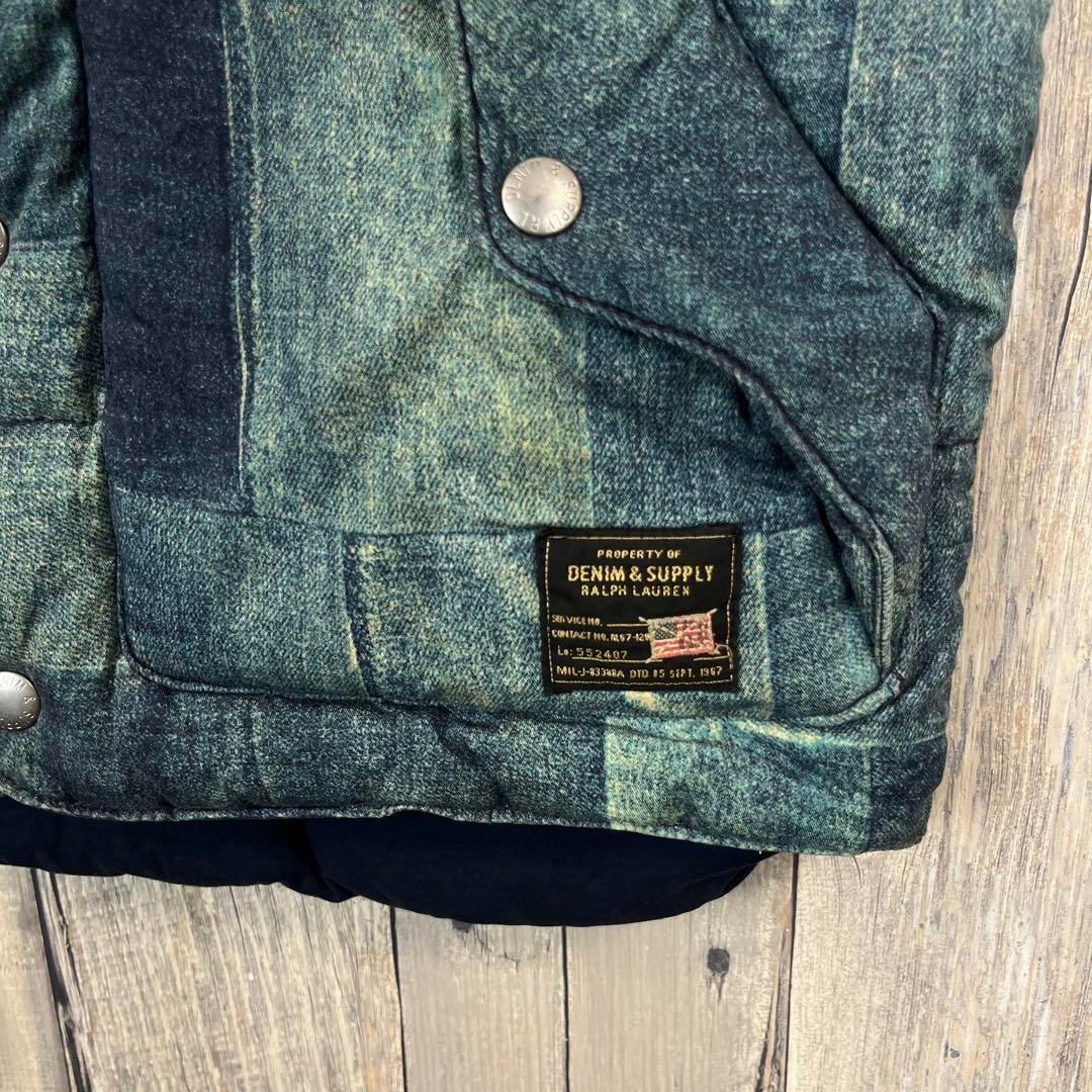 DENIM & SUPPLY RALPH LAUREN デニム ダウンベスト S - メルカリ