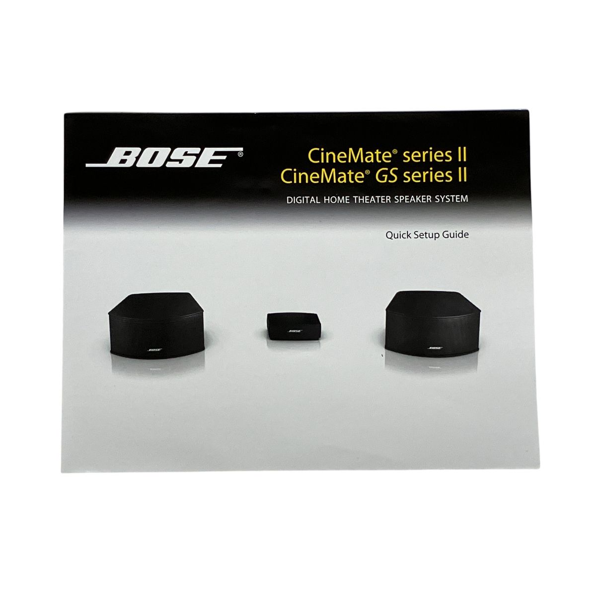 BOSE Companion 3 Series II Multimedia Speaker System PC