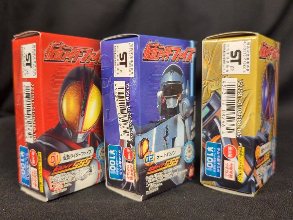 バンダイ プレイヒーロー/ファイズ 仮面ライダーファイズ 全3種