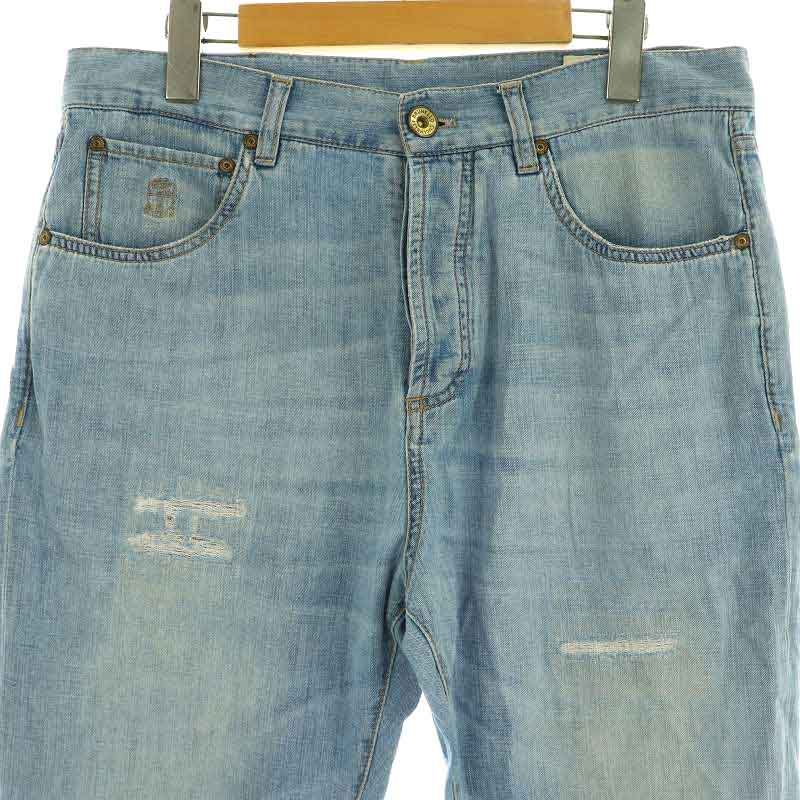 ブルネロクチネリレディスジーンズ　金ボタン Women's jeans - Designer denim collection | Brunello Cucinelli