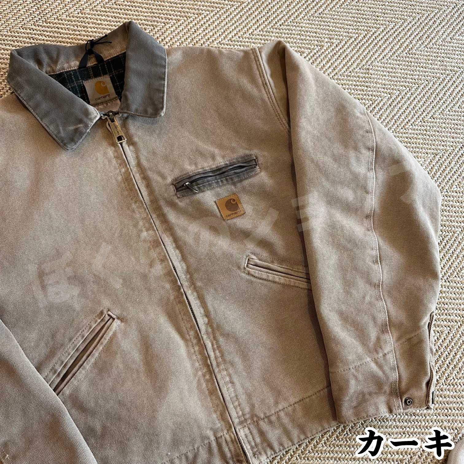 CARHARTT WIP カーハート DETROIT JACKET デトロイト ジャケット コート ジャケット メンズ カジュアル おしゃれ コットン グレー カーキ グリーン