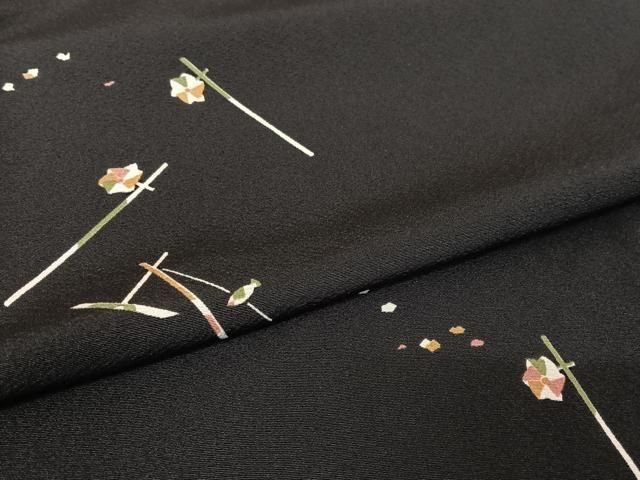 玩具文 黒地