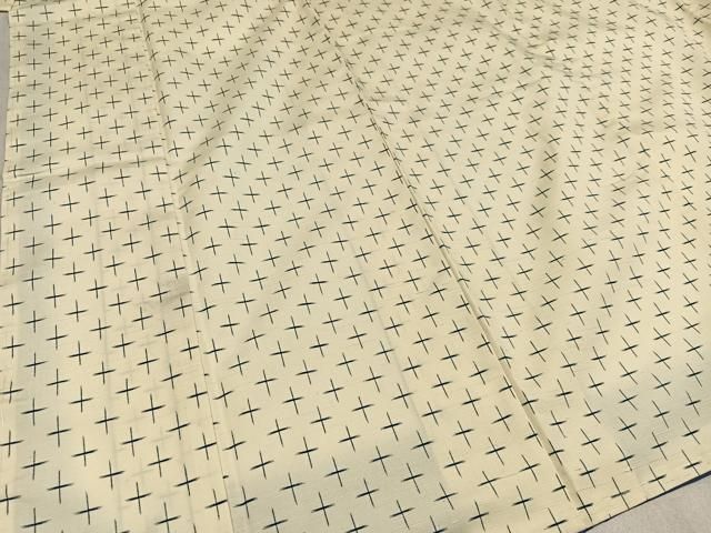 平和屋着物○上質な紬 十字絣 正絹 逸品 未使用 AAAW1830ph - メルカリ