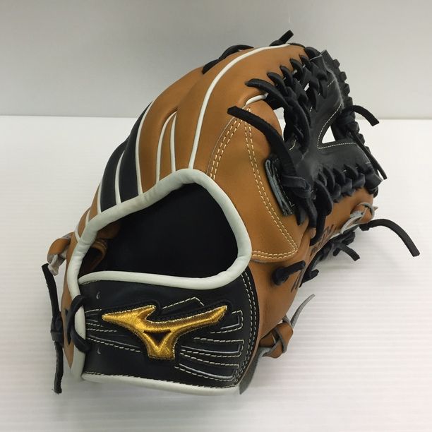 中古品 ミズノ mizuno ミズノプロ 軟式 外野手用オーダーグローブ HAGA