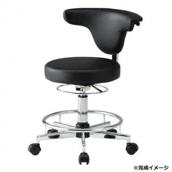藤沢工業 TOKIO メディカルワークチェア RC-700L ブラック