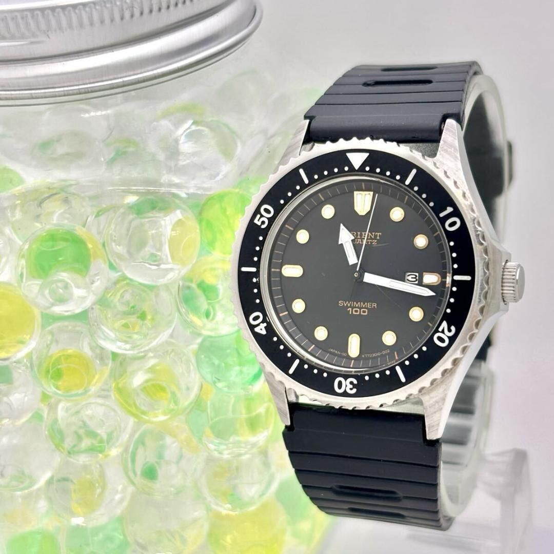 新品電池】ORIENT オリエント SWIMMER スイマー メンズ 腕時計 - メルカリ