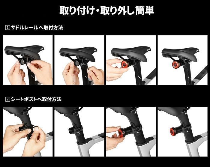 100%本物保証! 自転車 テールライト 自動点灯 スマートブレーキ警告 オートライト リアライト USB充電式 高輝度 アルミ合金 IPX5防水 テールランプ 自転車ledライト 5点灯モード 取り付け簡単 meilong03 激安で季節を先取り。