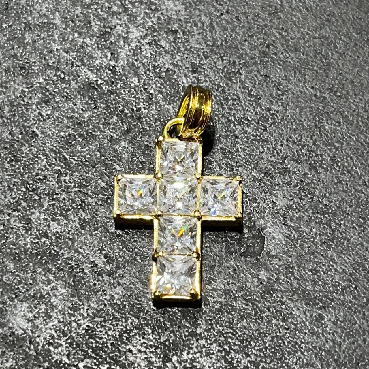 参考上代333300円 ANTIDOTE BUYERS CLUB Engraved Square Cross
