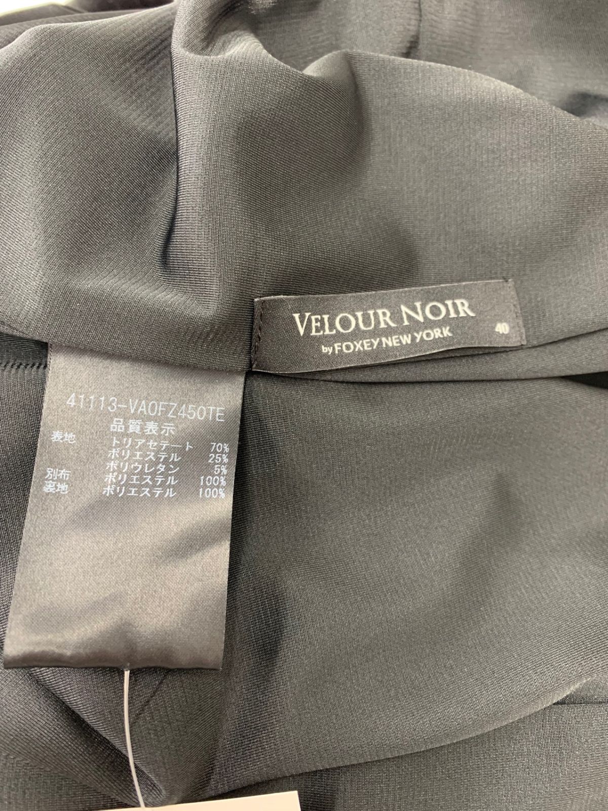 ベロアノワール by フォクシーニューヨーク 41113 ワンピース 40