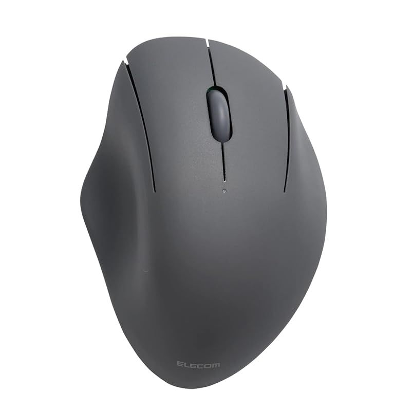 エレコム マウス ワイヤレスマウス SHELLPHA Bluetooth 静音 抗菌 3ボタン ブラック M-SH10BBSKBK 1
