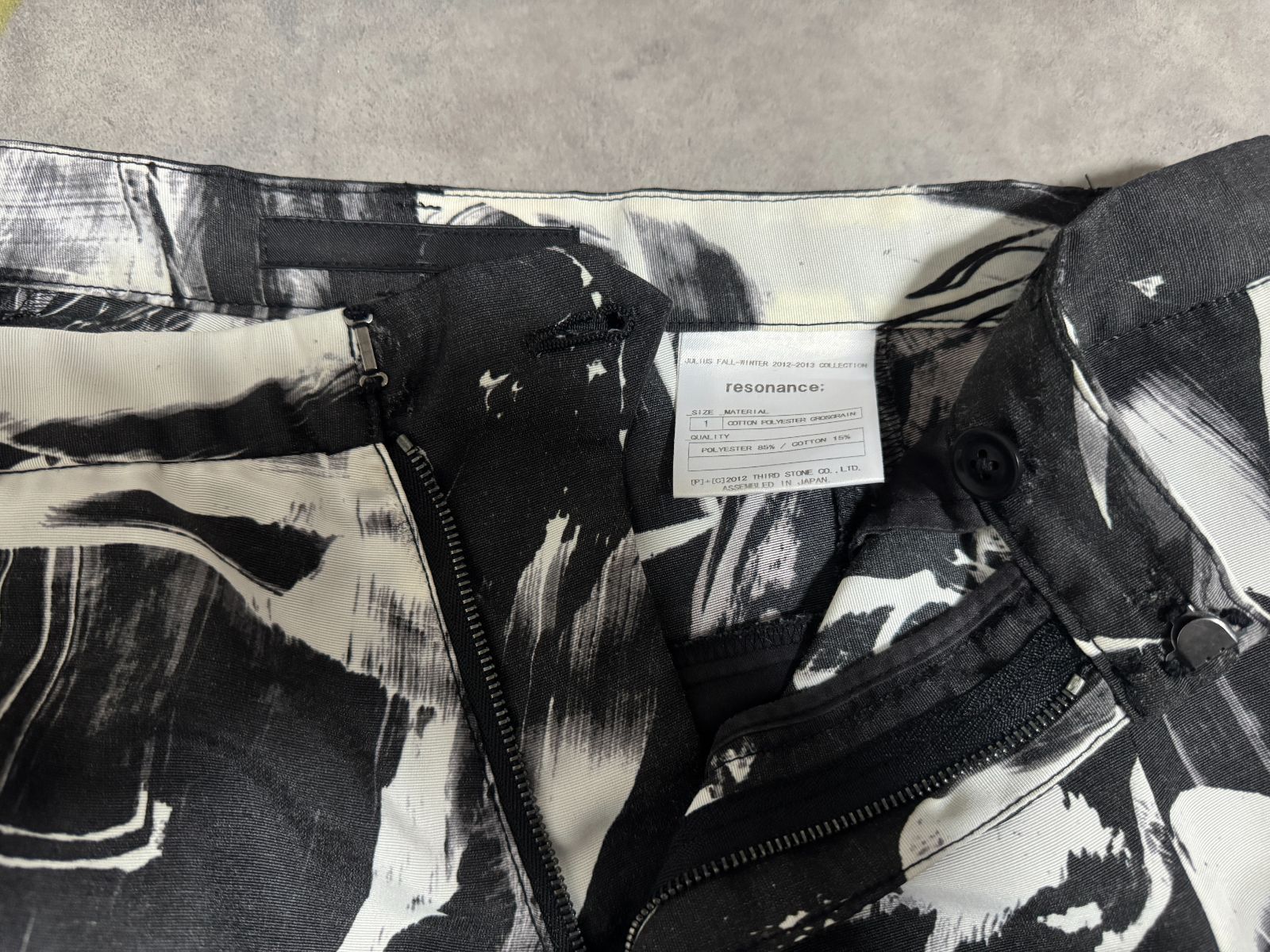 JULIUS【2012-13 f/w collection】 resonance;【RUNWAY PHOTO