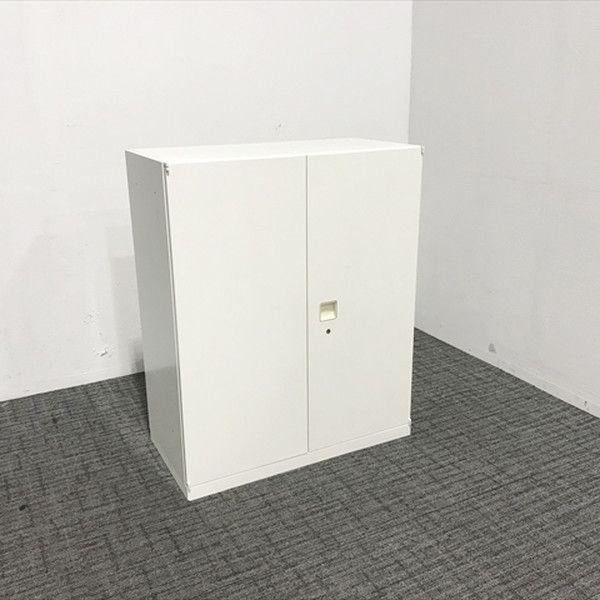 両開き書庫 レクトライン スチール書庫 キャビネット 両開書庫 収納 オフィス 事務  オカムラ ネオホワイト 