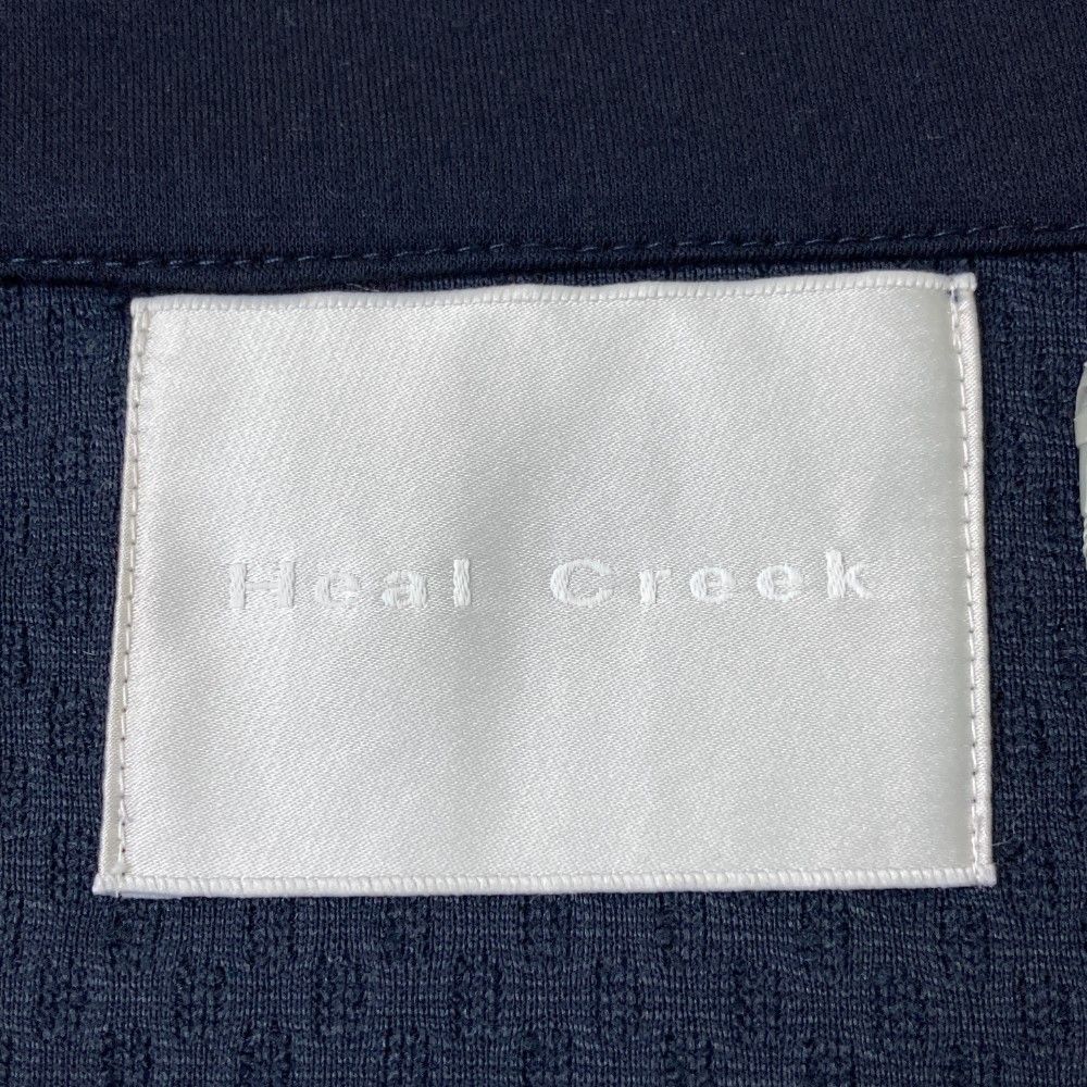 サイズ：42 HEAL CREEK ヒールクリーク ハーフジップ ノースリーブ