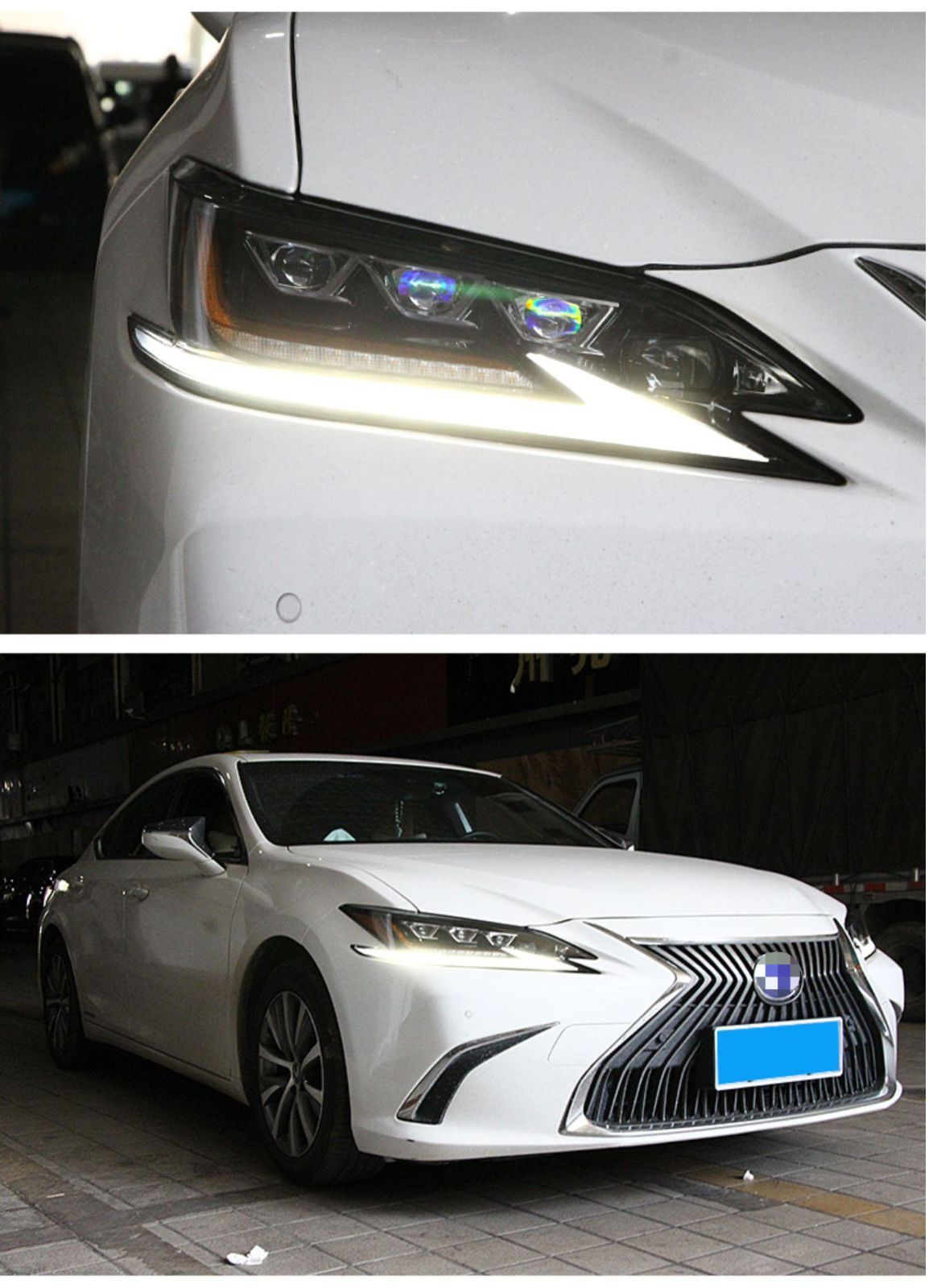 三眼LEDヘッドライトユニット 流れるウインカー