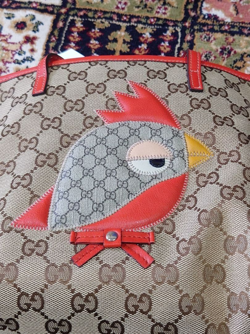 グッチ GUCCI 鳥 チルドレンズ ハンドバッグ 鳥 チルドレンズ ハンドバッグ - メルカリ