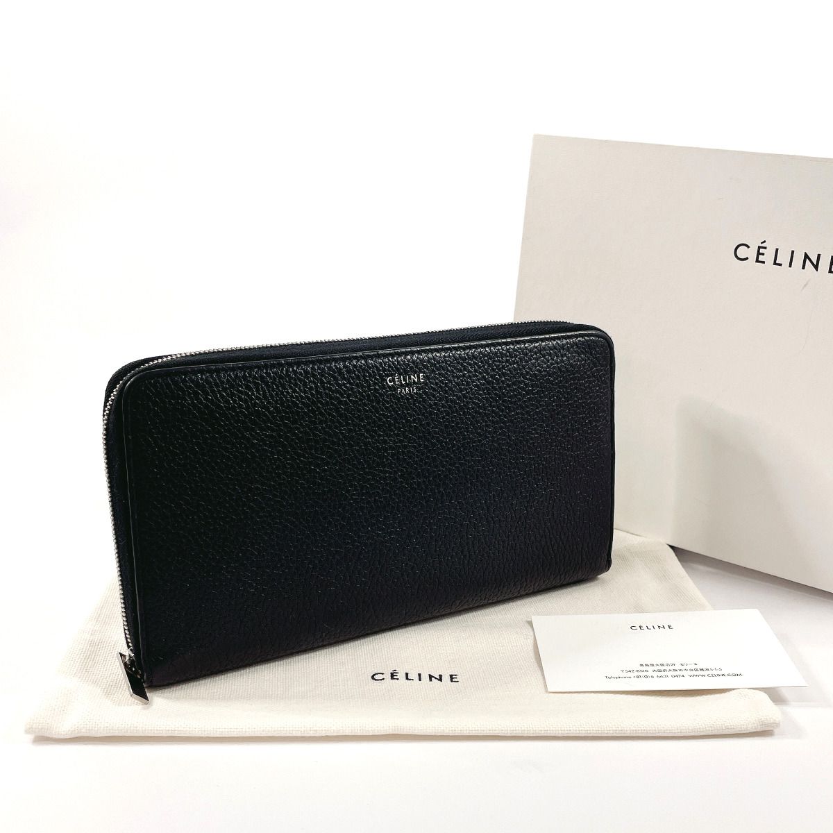 セリーヌ マルチファンクション長財布 105003AFE ブラック CELINE セリーヌ 長財布 マルチファンクション 105003AFE・38NO