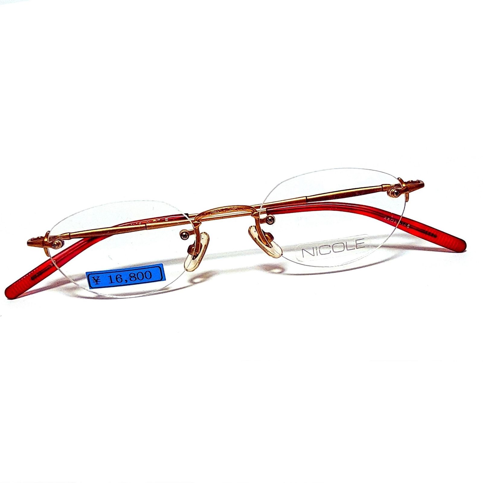 No.1424-メガネ NICOLE【フレームのみ価格】 - メルカリ 
