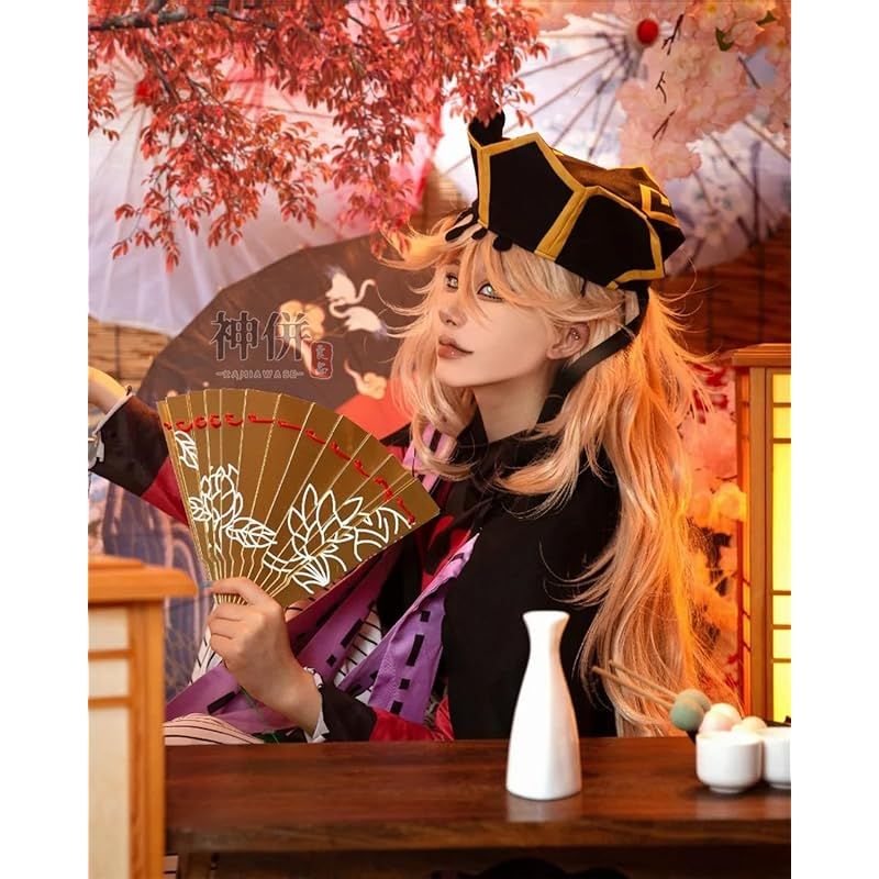 童磨 コスプレ 衣装 Amazon.co.jp: 鬼滅の刃 童磨 どうま 上弦の弐 コスプレ衣装