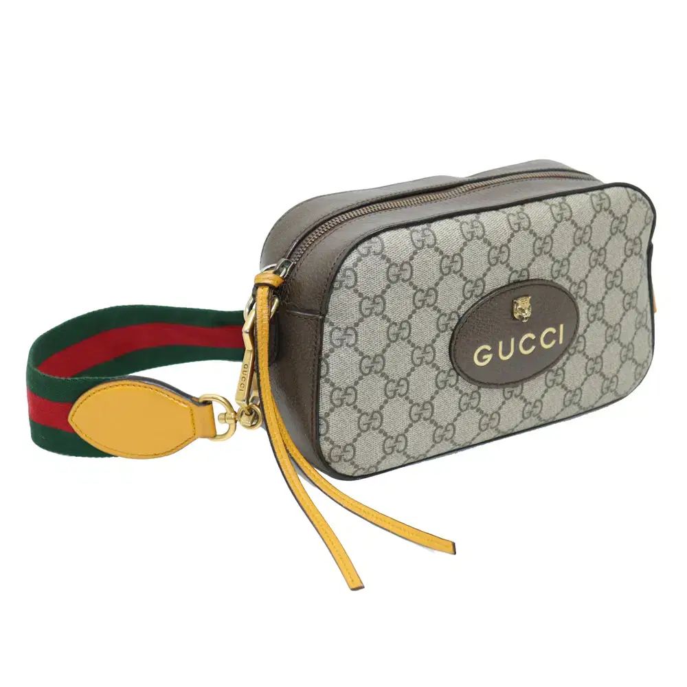 良好良好 GUCCI グッチ 476466 ネオヴィンテージ GG Supreme シュプリーム メッセンジャーバッグ
