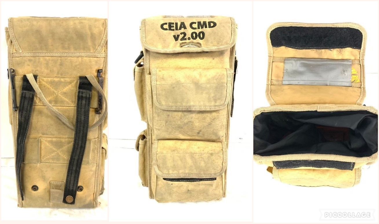 米軍放出品】金属探知機 メタルディテクター Ceia CMD 2.00 収納バッグ