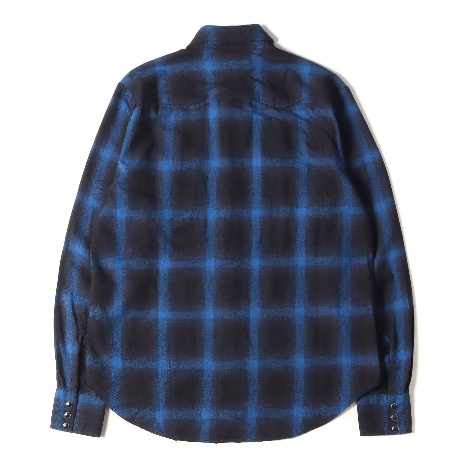 Rags McGREGORラグスマックレガー OMBRE CHECK RC SHIRTS オンブレ ...