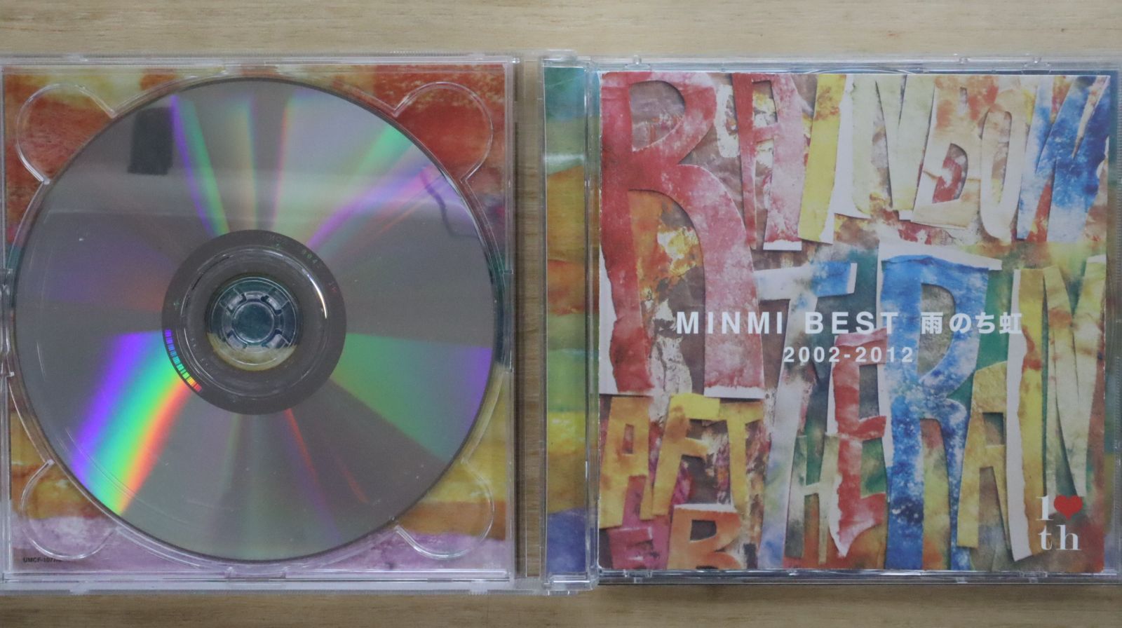 国内盤CD☆ミンミ/MINMI□ MINMI BEST 雨のち虹 2002-2012