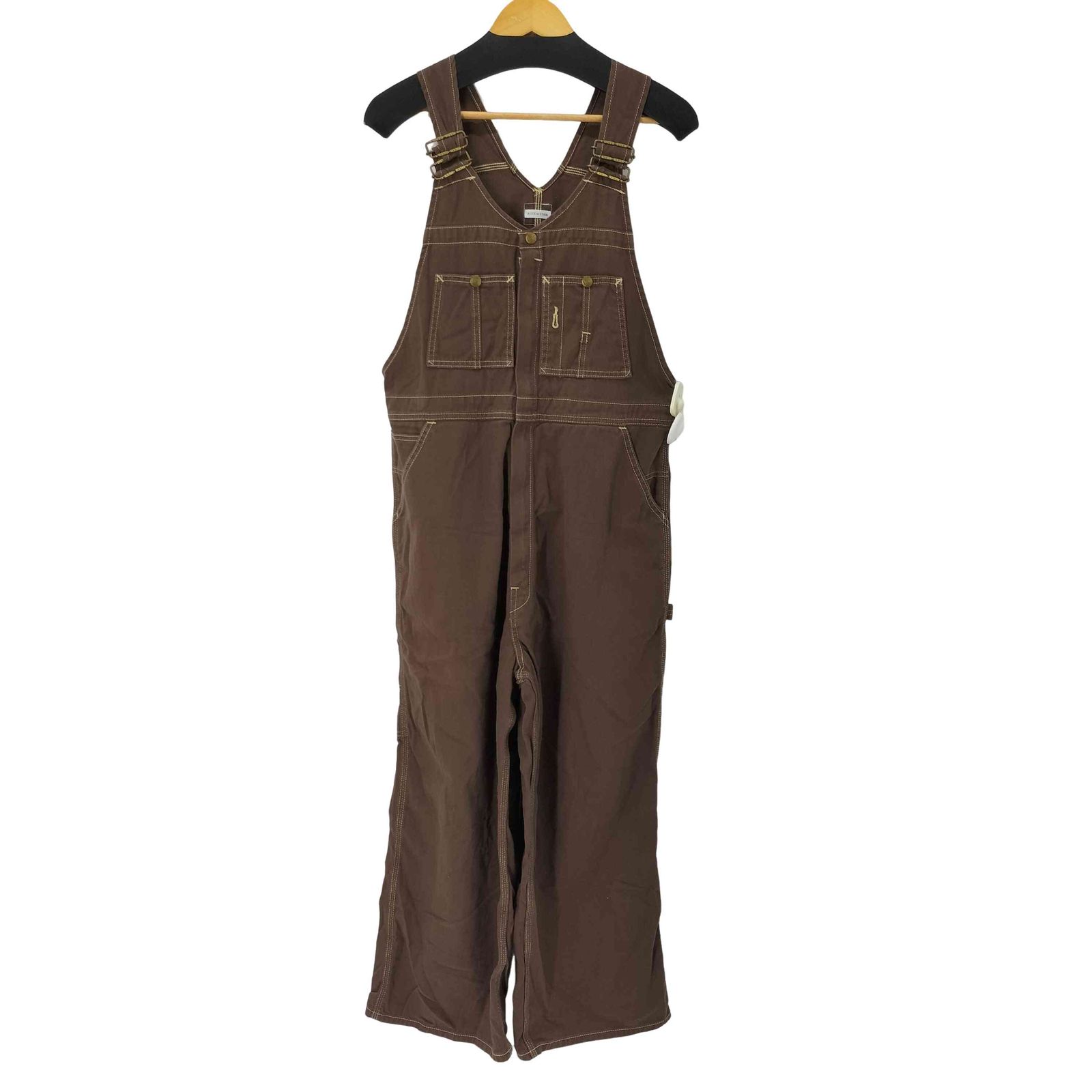 リー Lee Whizit OVERALL Brown レディース M - メルカリ 