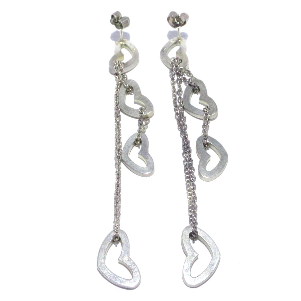 STAR JEWELRY(スタージュエリー) ピアス - シルバー ハート