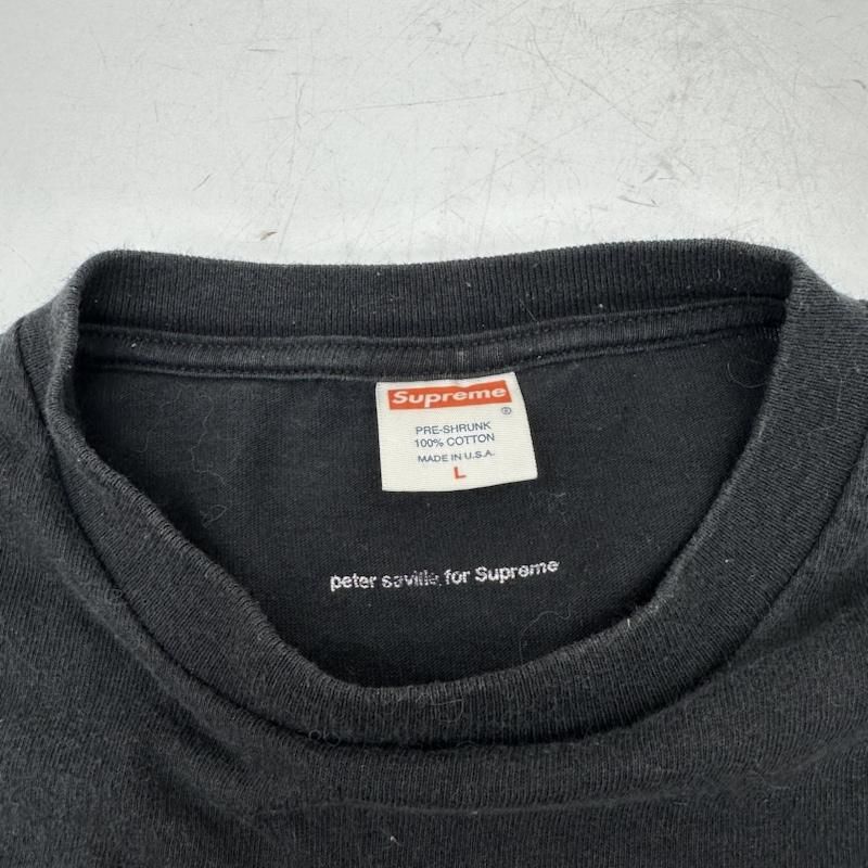 Supreme Peter Saville Blue Monday Tシャツ 黒