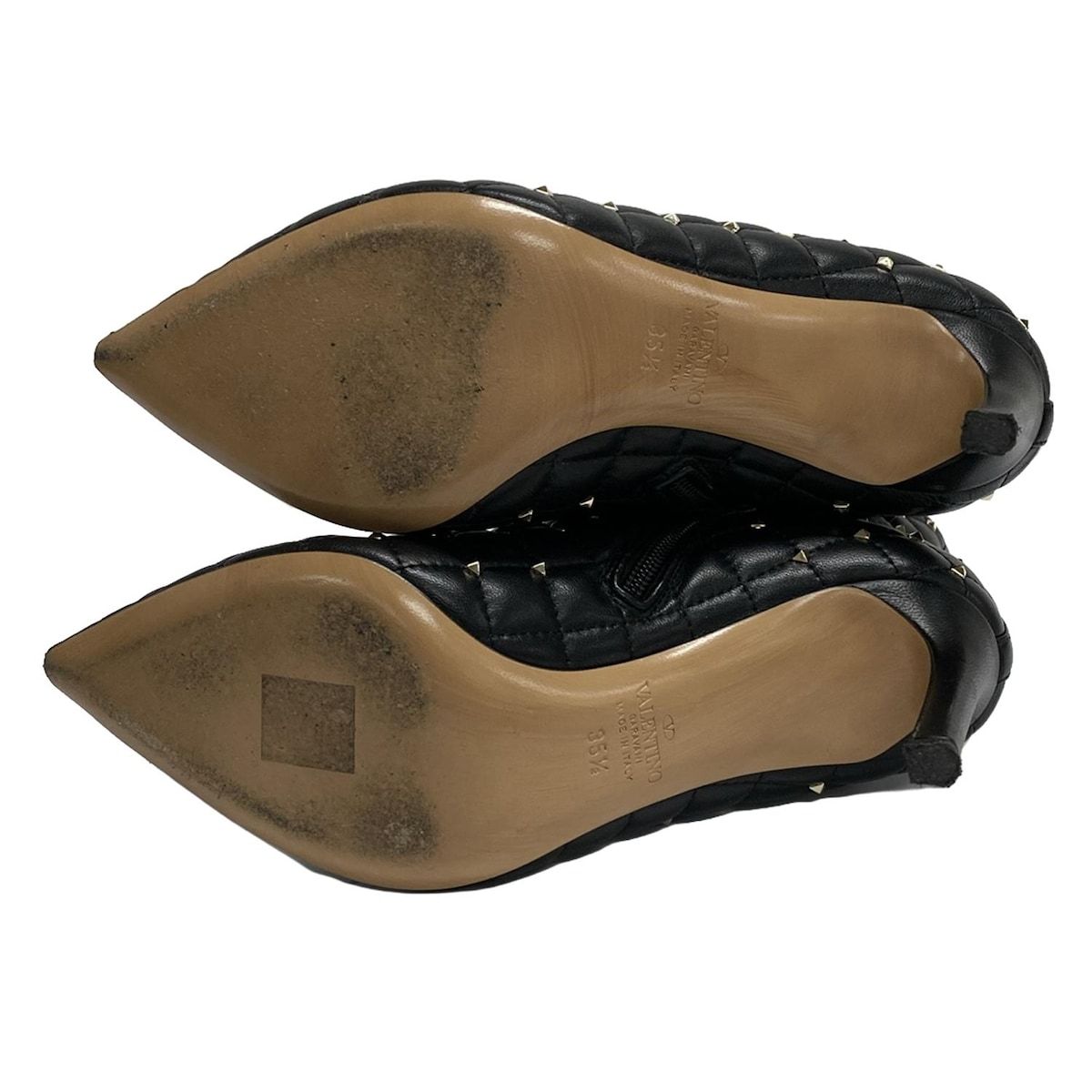 スタッズ|キルティング レザー