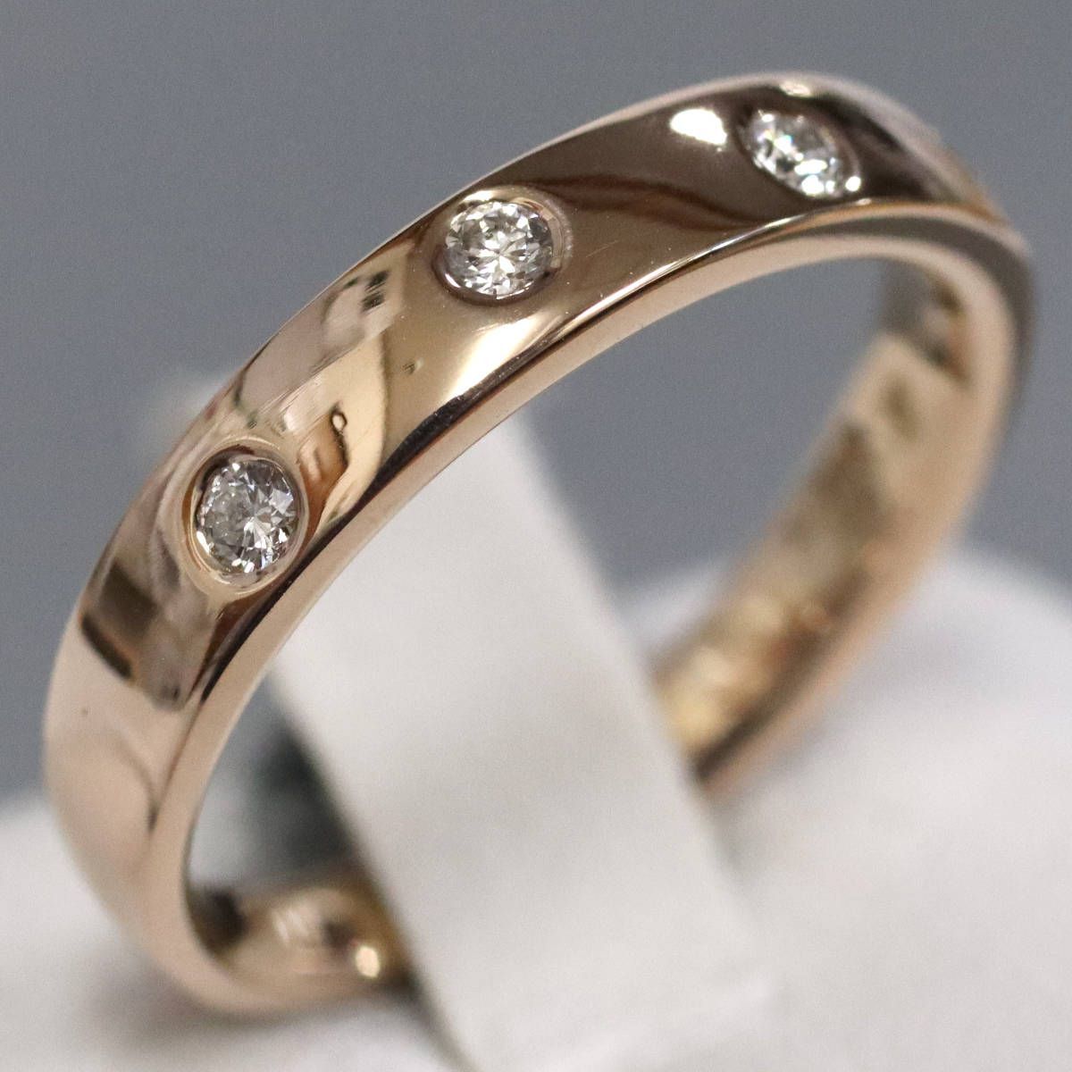 ヨンドシー K18PGダイヤモンドリング 4PD 3.9g #11 - メルカリ 