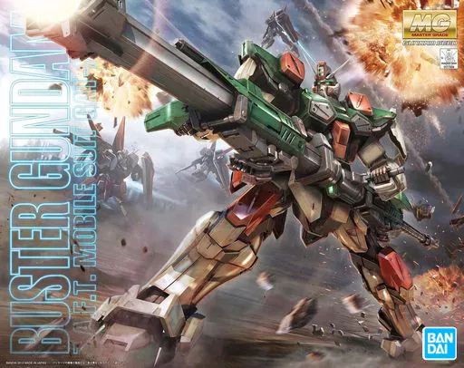 中古 プラモデル 機動戦士ガンダムSEED バスターガンダム MG 1/100 2021年製 5062906 【714】 中古 プラモデル 機動戦士ガンダムSEED バスターガンダム MG 1