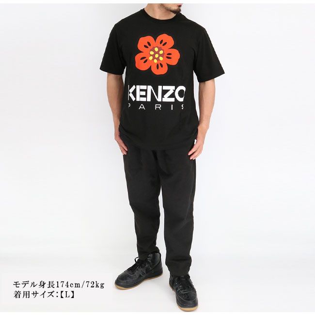 KENZO PARIS ケンゾー パリス FD55TS445 4SO メンズ半袖Tシャツ クルーネック ロゴＴ Boke Flower t-shirt  プリント レディース ユニセックス ロゴ カットソー 2024father - メルカリ