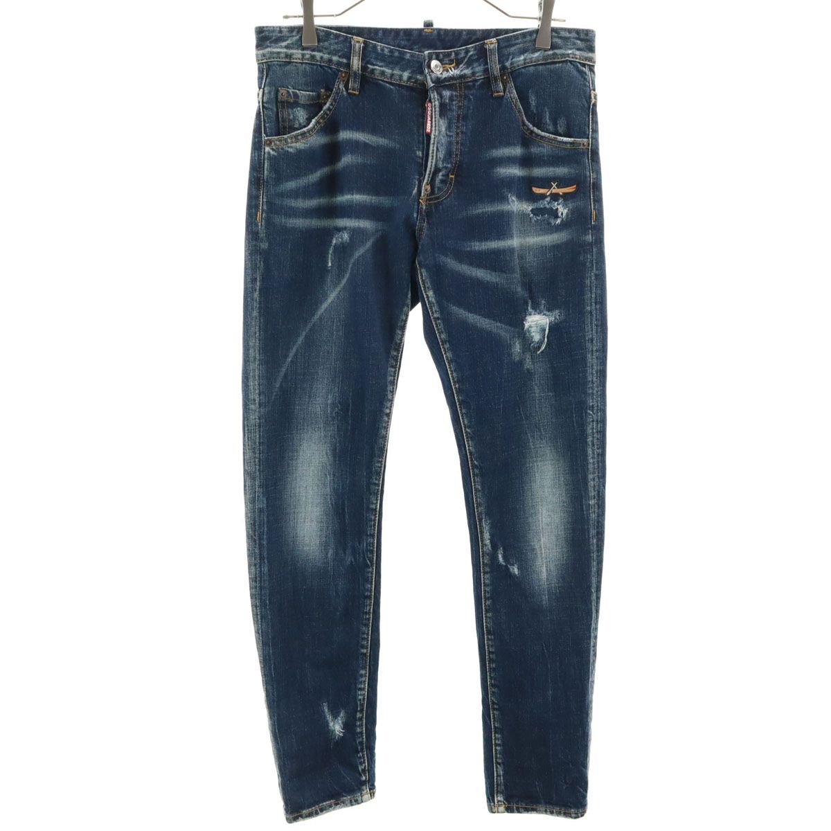 DSQUARED2 ディースクエアード イタリア製 デニムパンツ 46 ボタン 