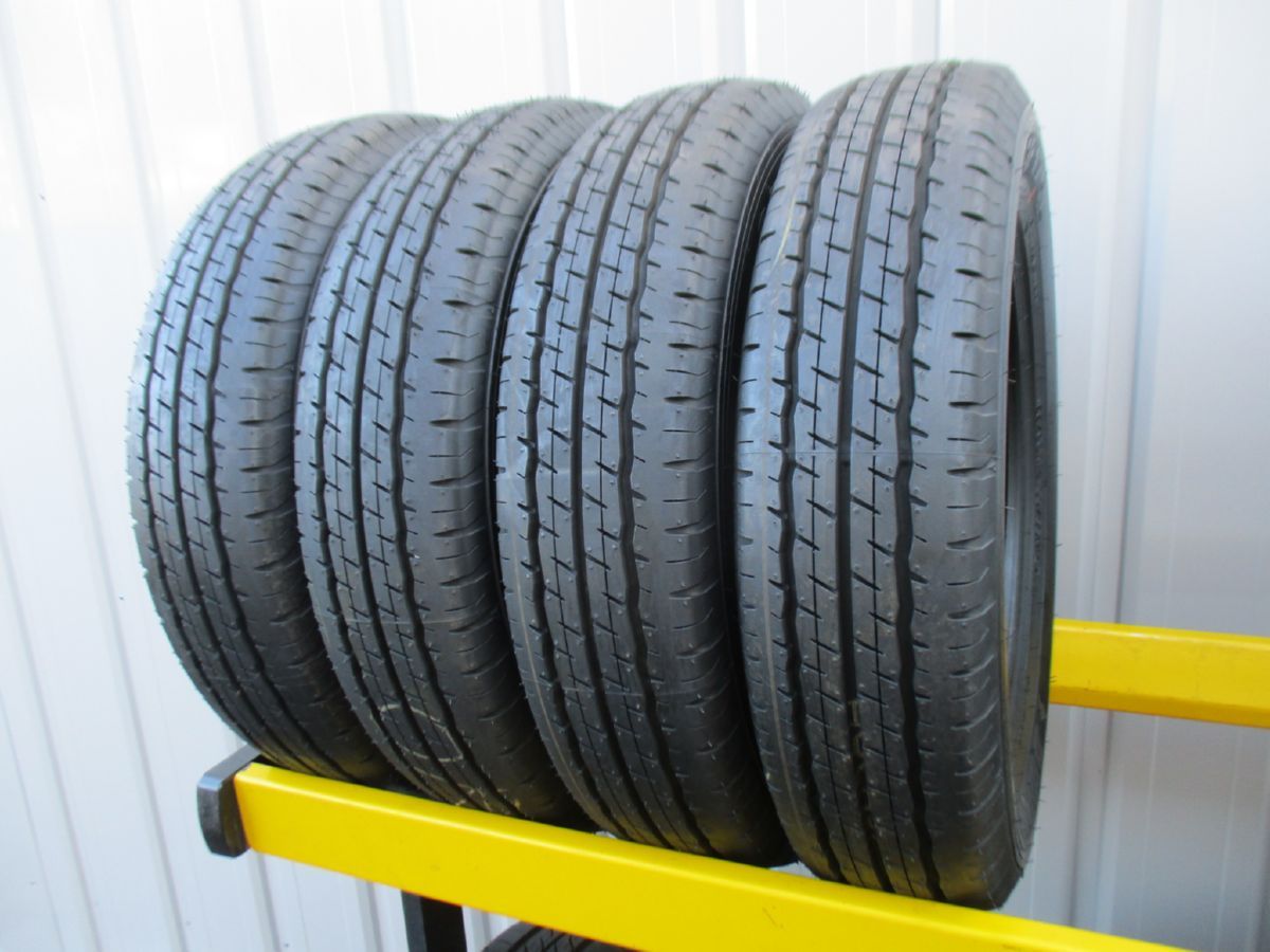 155/80R14 88/86N LT ダンロップ SP175L 2023年製 4本 送料込